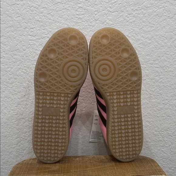 Adidas Samba Messi Pink Black Men 9 Women 10 - Picture 9 of 10